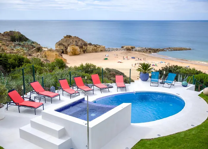 别墅 Oceanfront Luxury Villa With Private Beach Access Pool & Jacuzzi Walk To Town Sleeps 10